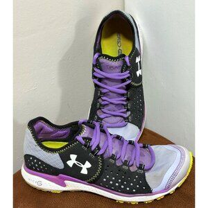 UNDER ARMOUR MICRO G SPORT RUNNING SHOES WOMENS SIZE 6 PURPLE LIGHTWEIGHT